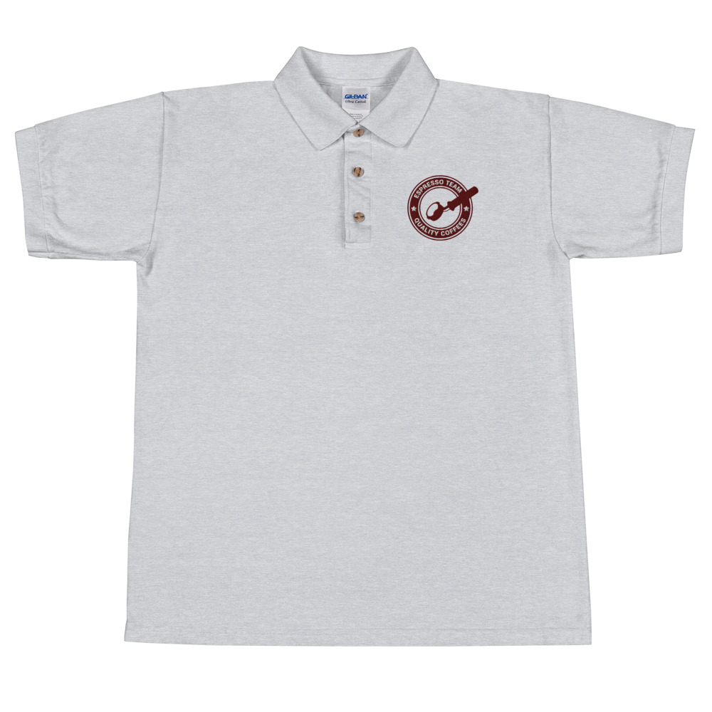 Espresso Team Embroidered Polo Shirt - Image 2