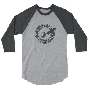 Espresso Team 3/4 sleeve raglan shirt